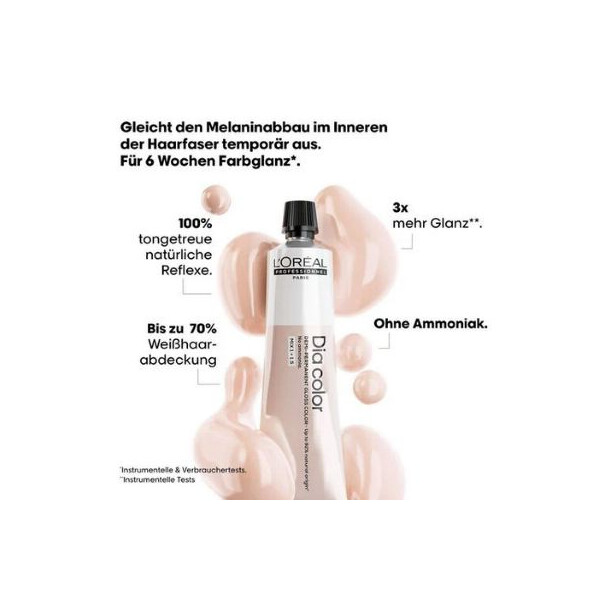 LOreal Professionnel - Dia color 8.34 Hellblond Gold Kupfer Dia color 60ml