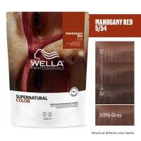 Wella Supernatural Color 5/54 Mahogany Red 120 g