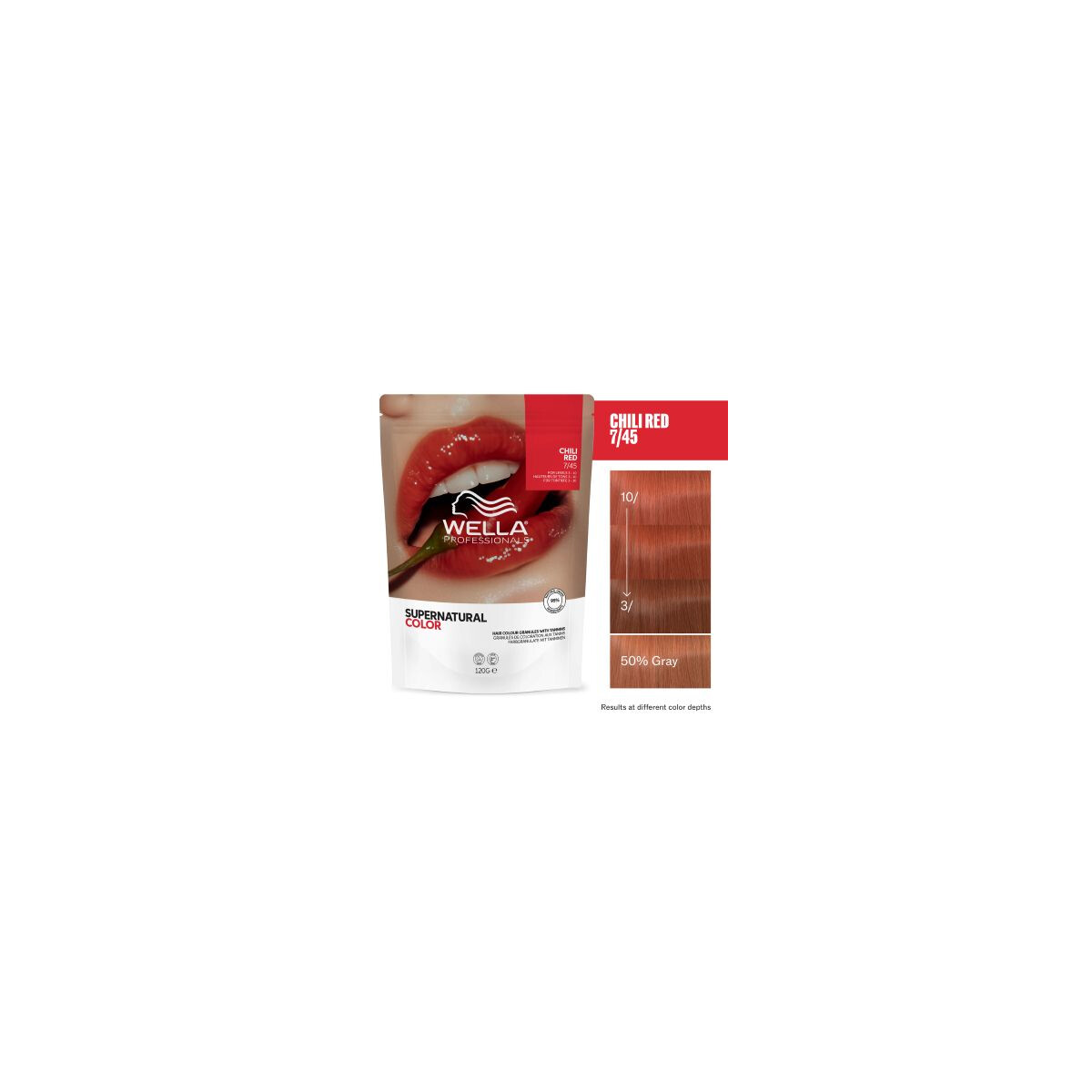Wella Supernatural Color 7/45 Chili Red  box