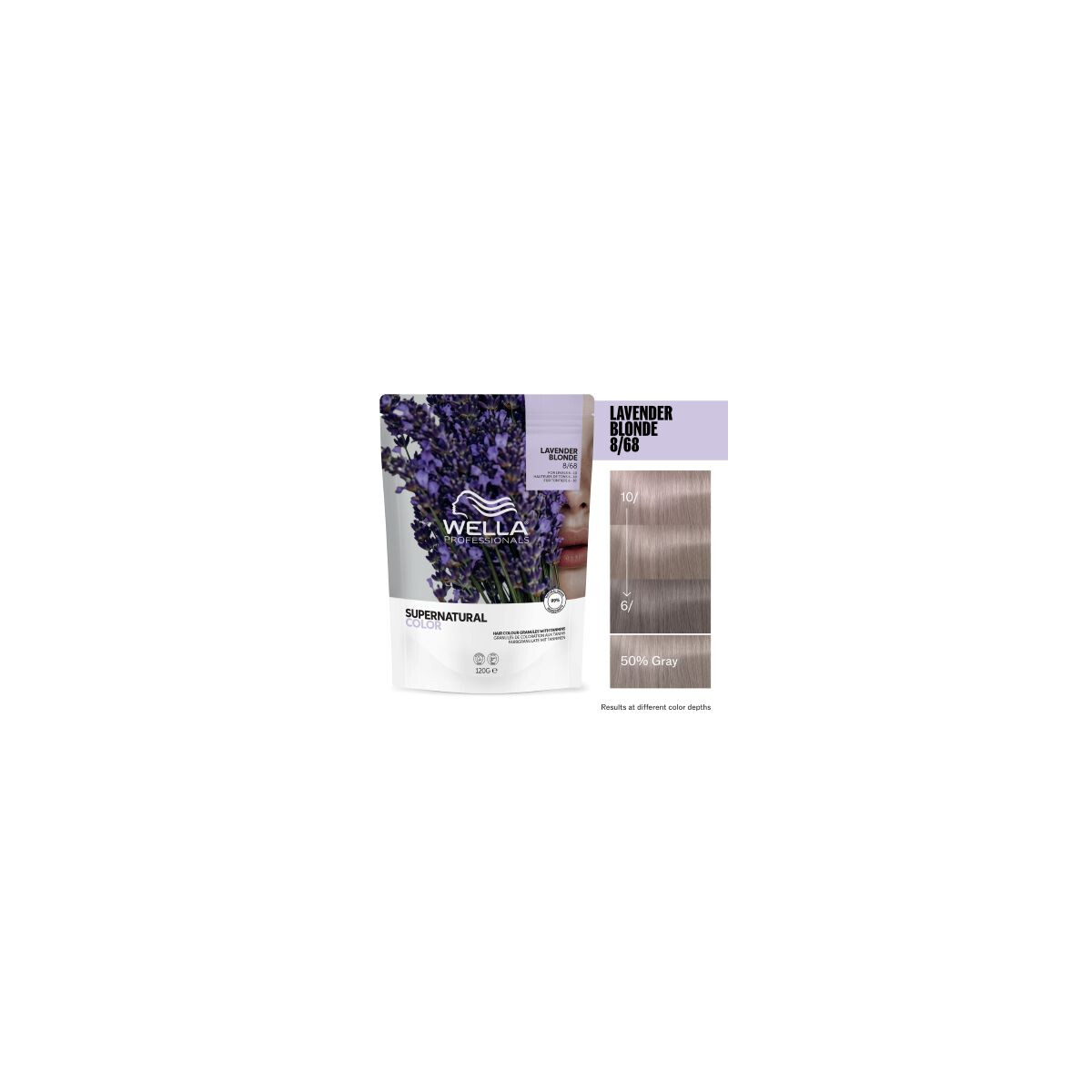 Wella Supernatural Color 8/68 Lavender B box