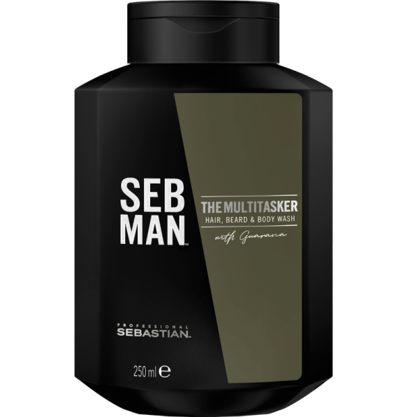 SEB MAN The Multitasker - 3in1 - Hair, Beard & Body Wash 250ml