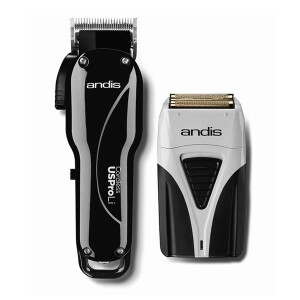 Andis Cordless Combo Adjustable Blade Clipper &...
