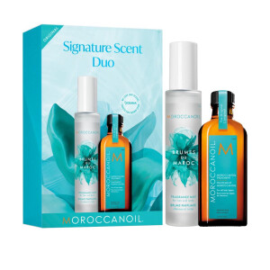 Moroccanoil Signature Scent Duo Behandlungsöl Original Light + Brumes Du Maroc