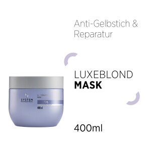 System Professional Lipid Code LuxeBlond Mask 400ml