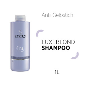 System Professional Lipid Code LuxeBlond Shampoo 1000ml