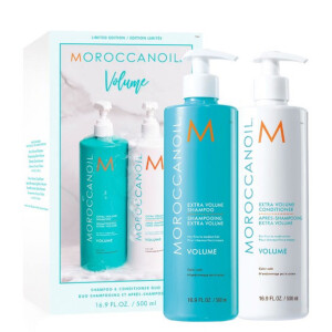 Moroccanoil Extra Volume 500ml Shampoo and Conditioner Set