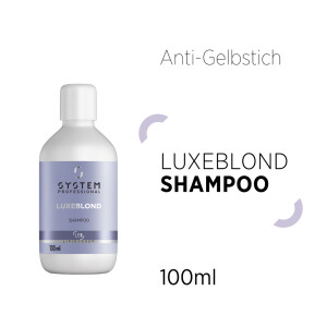 System Professional Lipid Code LuxeBlond Shampoo - 100 ml