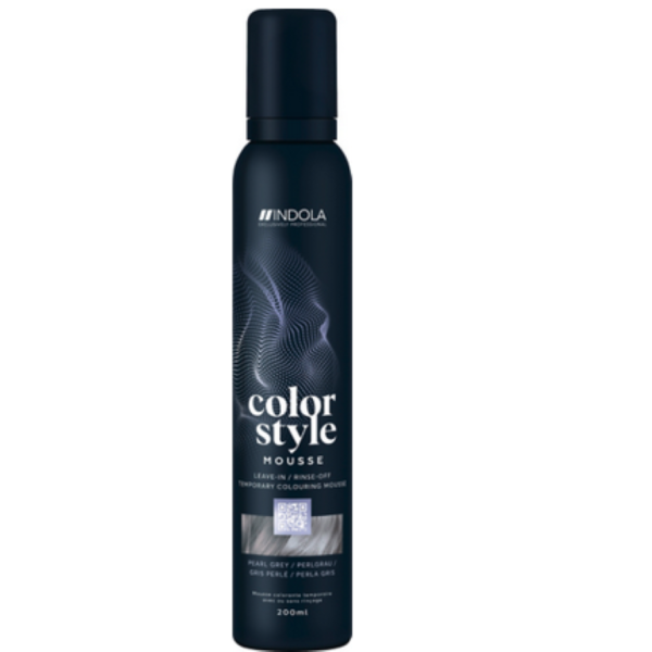 Indola Color Style Mousse  Silber