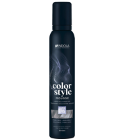 Indola Color Style Mousse  Silber