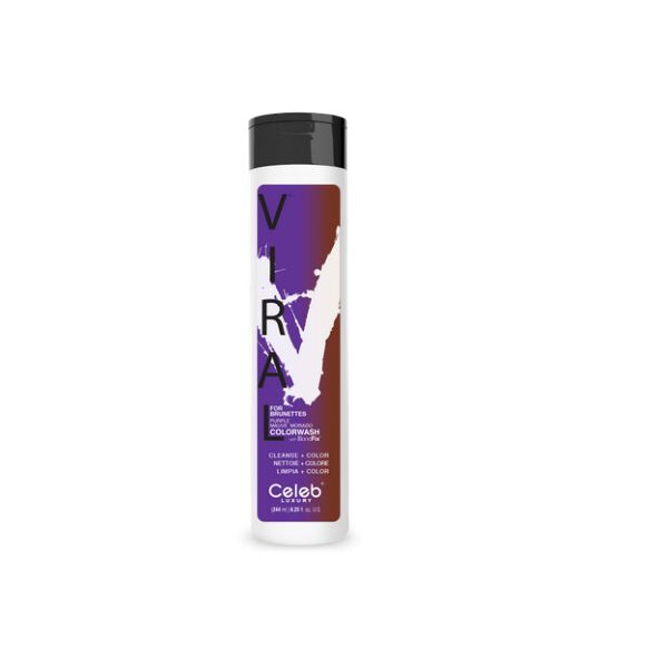Celeb Luxury Viral Purple for BrunetteColorwash 244ml