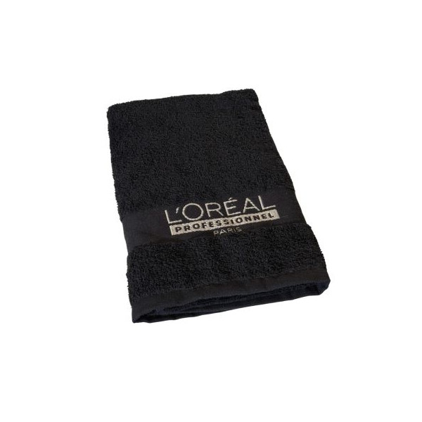Loreal Professionnel Handtuch Schwarz
